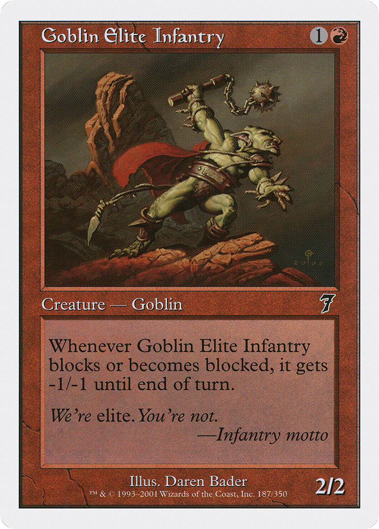 Goblin Elite Infantry (7ED-187)