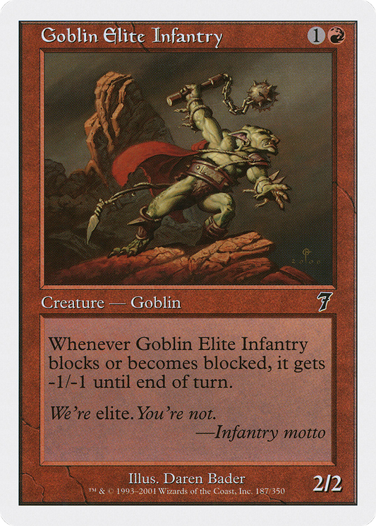 Goblin Elite Infantry (7ED-187)