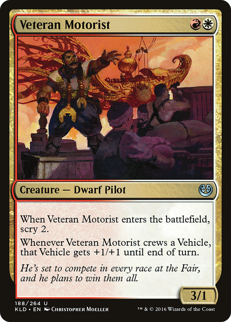 Veteran Motorist (KLD-188) (Foil)
