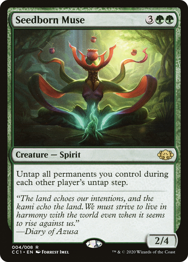 Seedborn Muse (CC1-004) (Foil)
