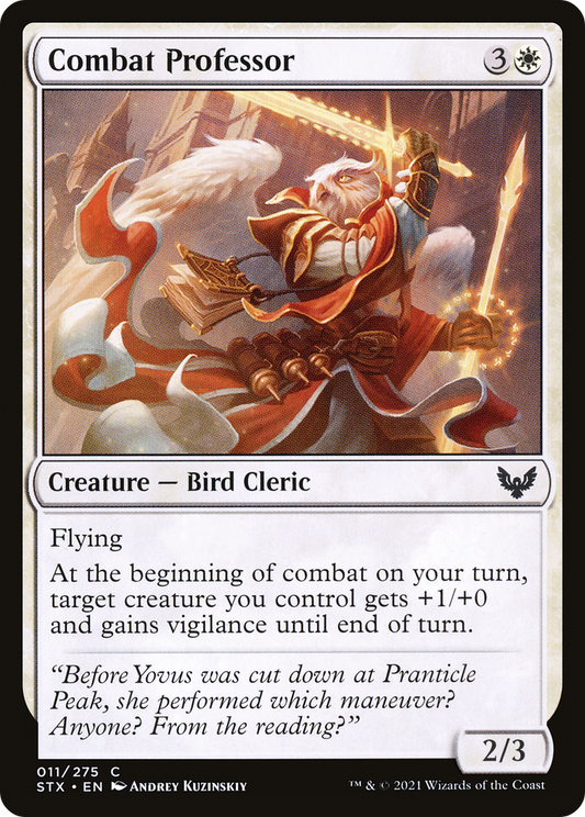 Combat Professor (STX-011) (Foil)