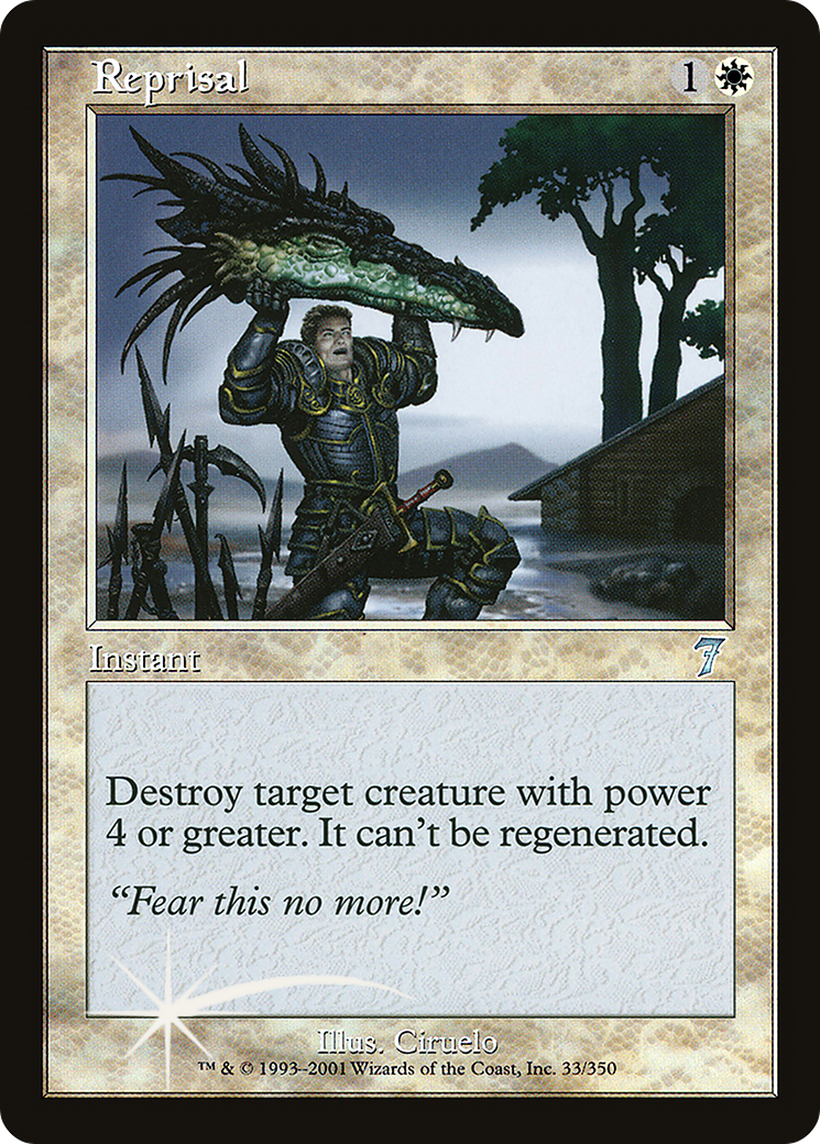 Reprisal (7ED-033★) (Foil)