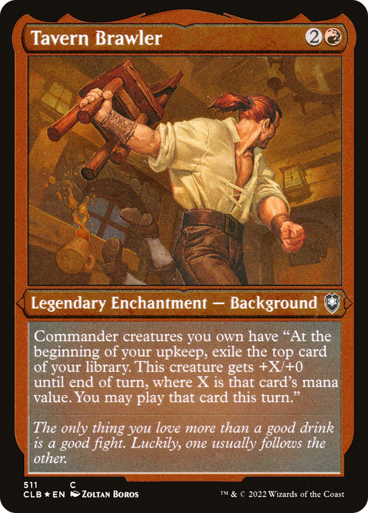 Tavern Brawler (CLB-511) (Etched Foil)
