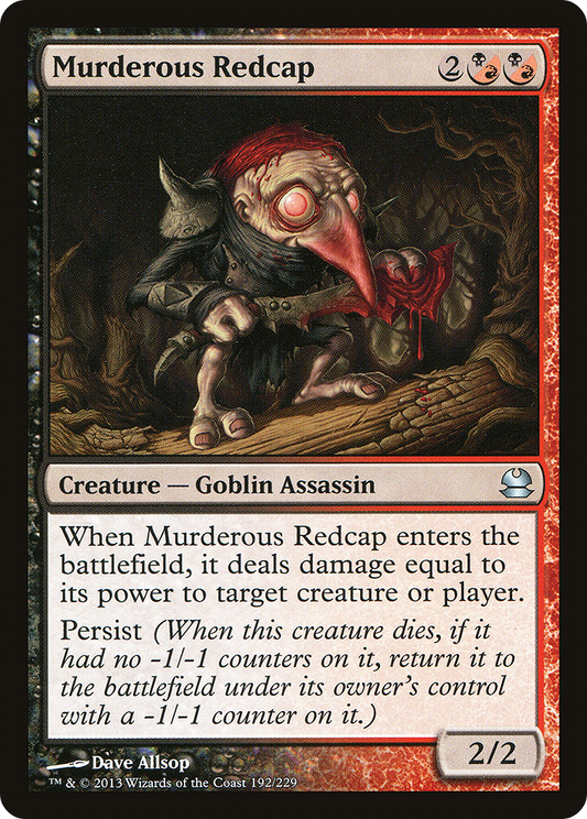 Murderous Redcap (MMA-192) (Foil)
