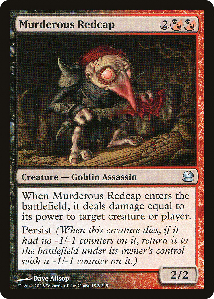Murderous Redcap (MMA-192)