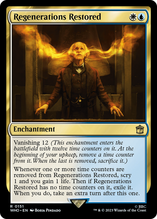 Regenerations Restored (WHO-151)