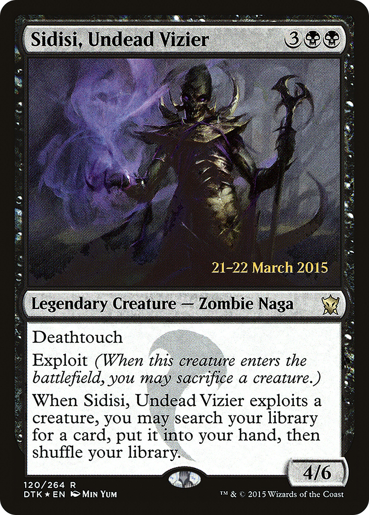 Sidisi, Undead Vizier (PRE-120S) (Foil)