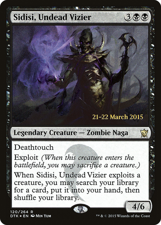 Sidisi, Undead Vizier (PRE-120S) (Foil)