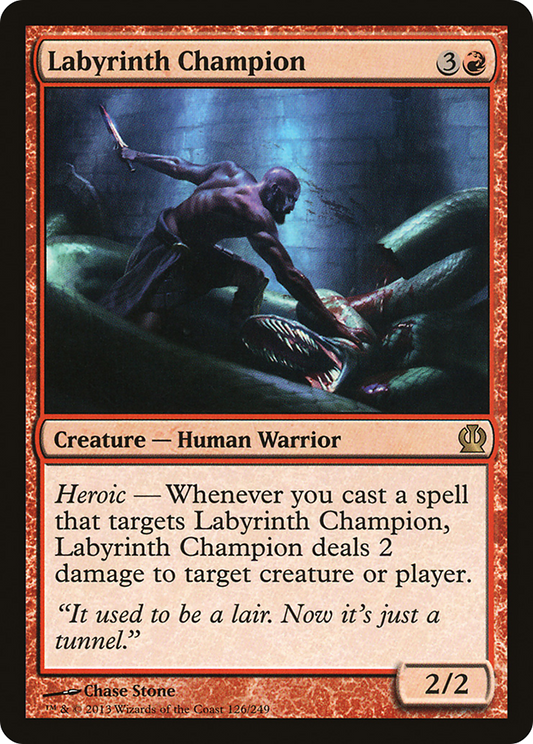Labyrinth Champion (THS-126) (Foil)