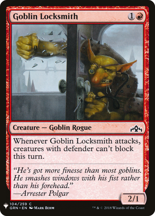 Goblin Locksmith (LIST-GRN-104)