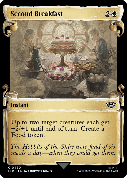 Second Breakfast (LTR-480) (Showcase) (Scroll)