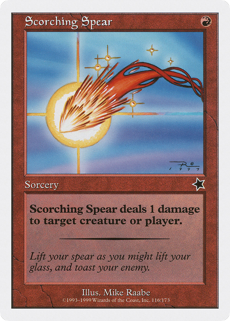 Scorching Spear (S99-116)
