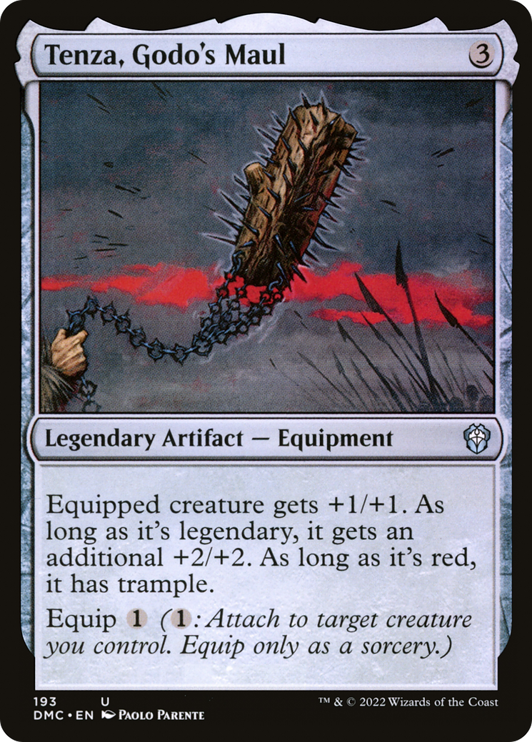 Tenza, Godo's Maul (DMC-193)
