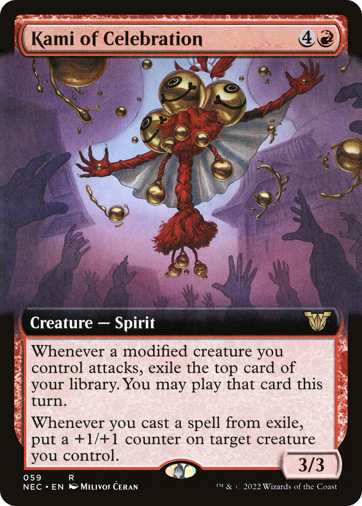 Kami of Celebration (NEC-059) (Extended Art)