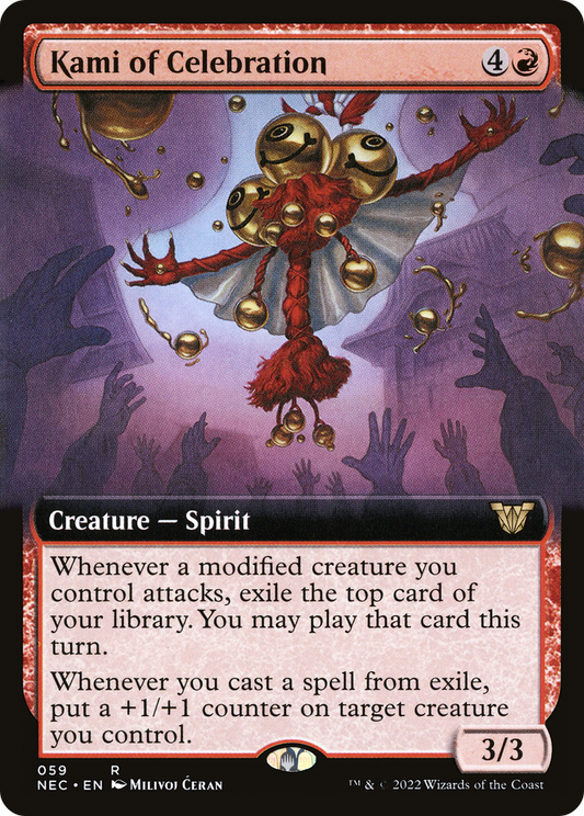 Kami of Celebration (NEC-059) (Extended Art)