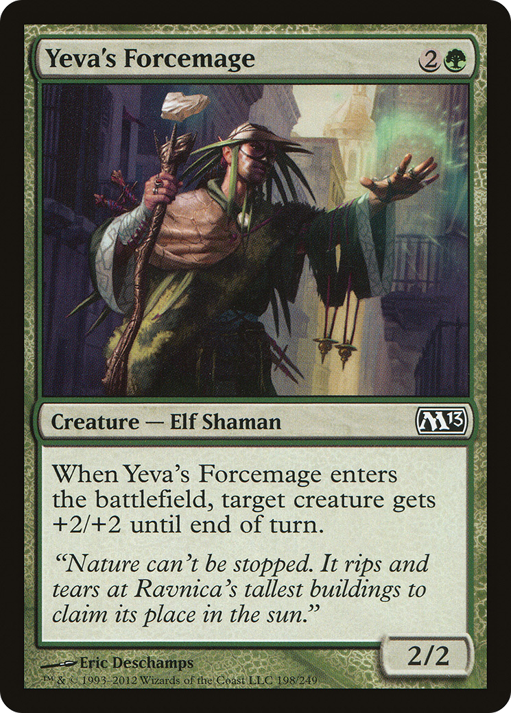 Yeva's Forcemage (M13-198) (Foil)