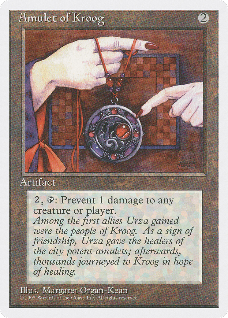 Amulet of Kroog (4ED-293)