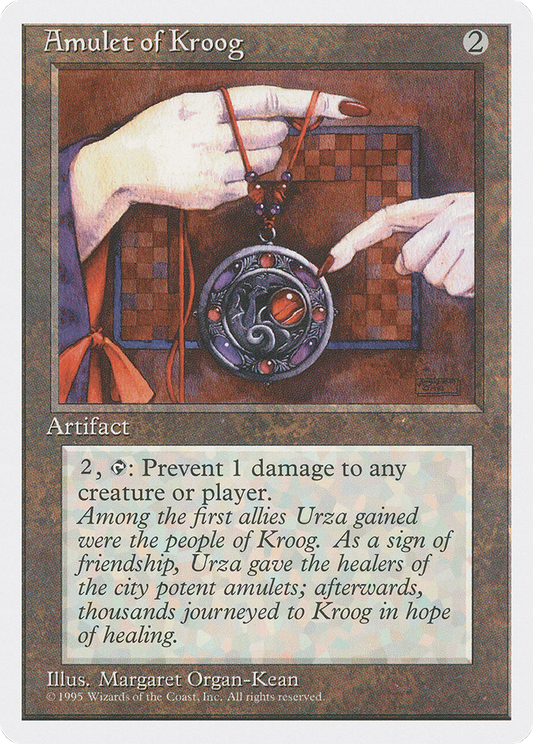 Amulet of Kroog (4ED-293)