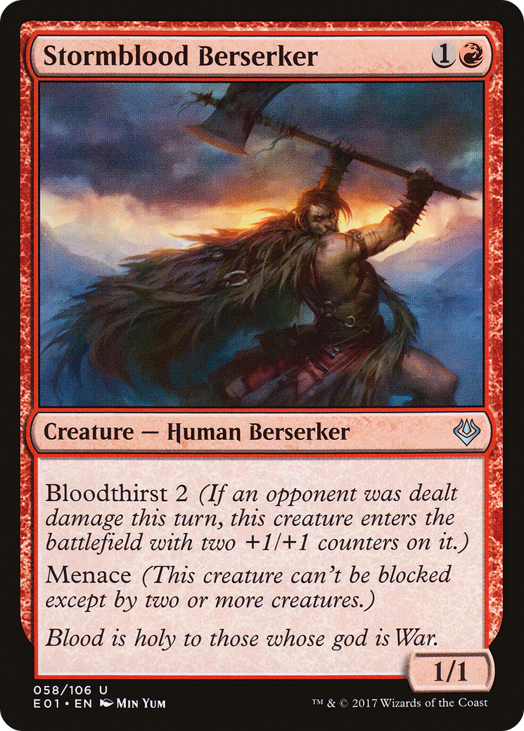 Stormblood Berserker (AC2-058)
