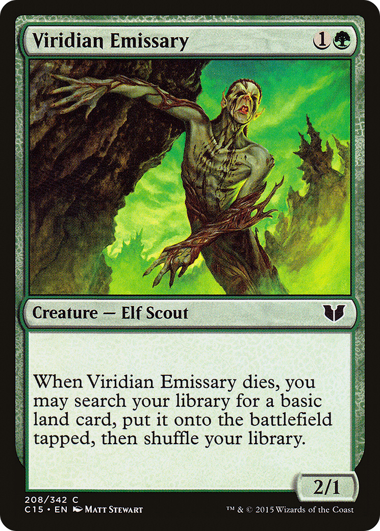 Viridian Emissary (C15-208)
