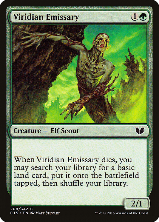 Viridian Emissary (C15-208)