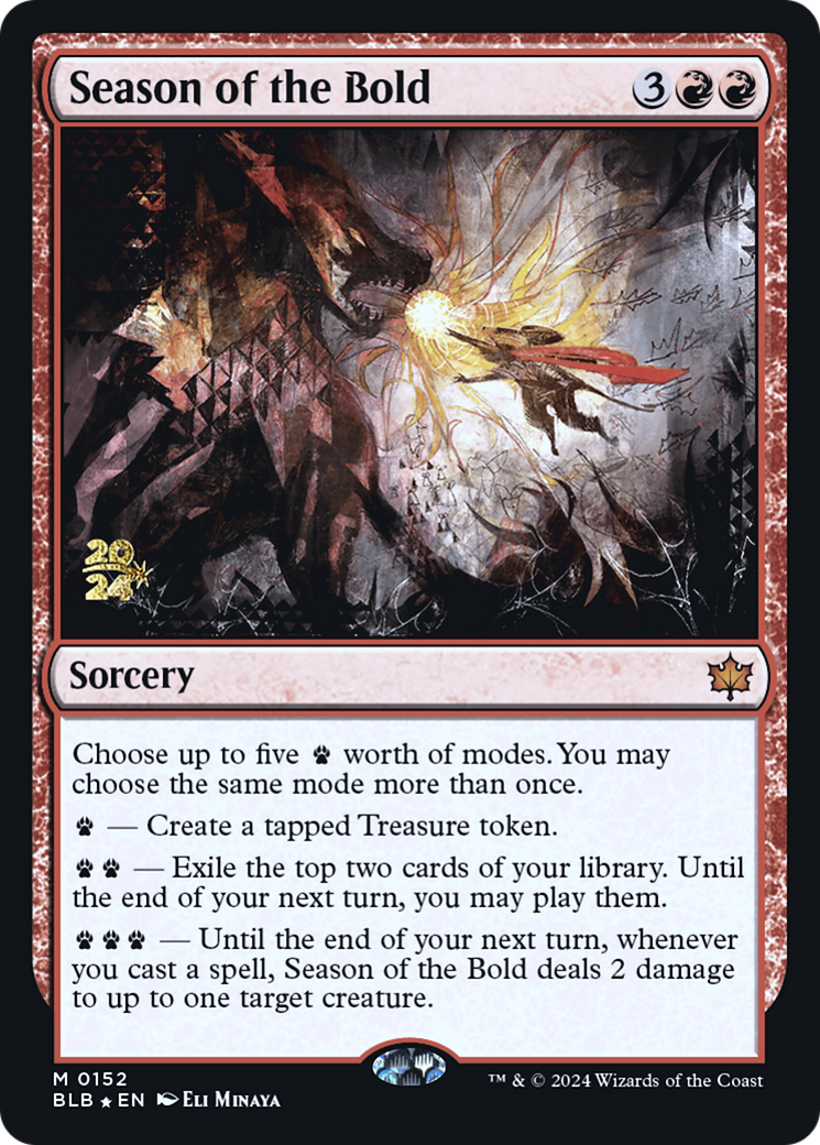 Season of the Bold (PRE-152S) (Foil)