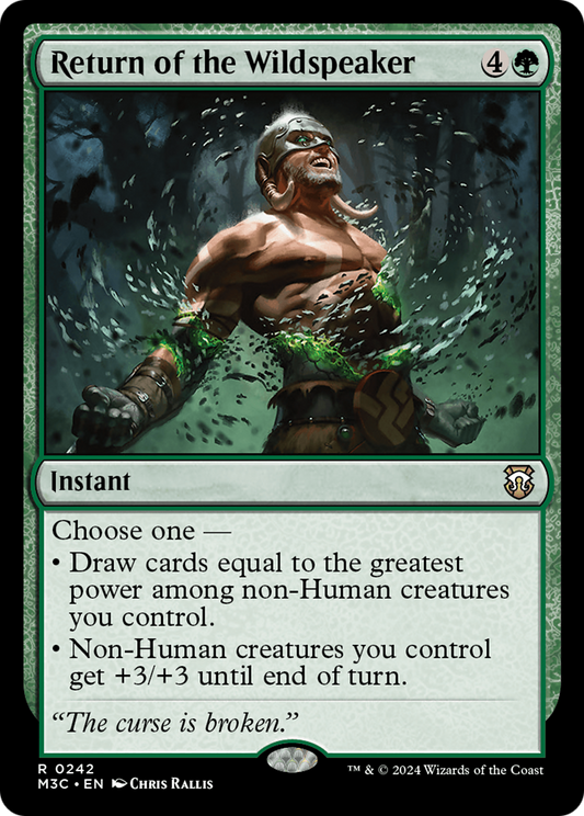 Return of the Wildspeaker (M3C-242)