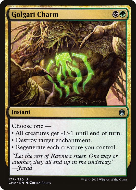 Golgari Charm (CMA-177)