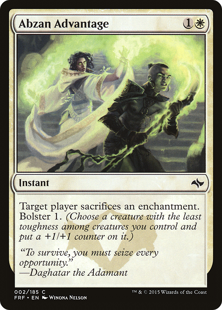 Abzan Advantage (FRF-002) (Foil)