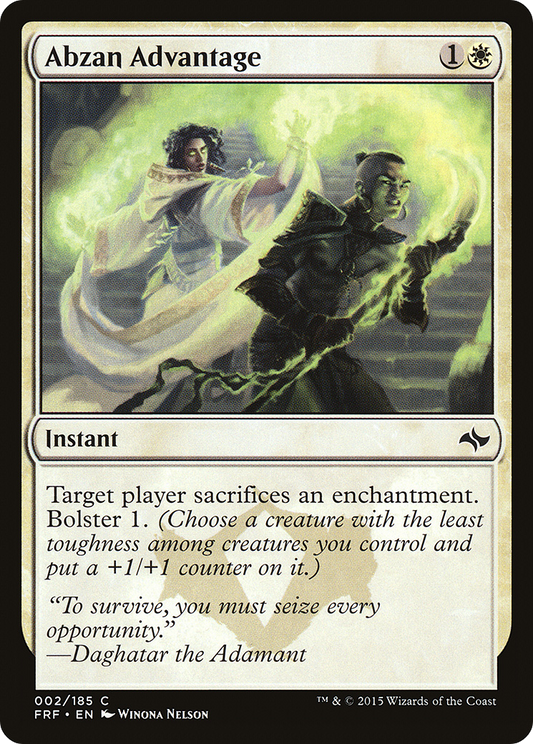 Abzan Advantage (FRF-002) (Foil)