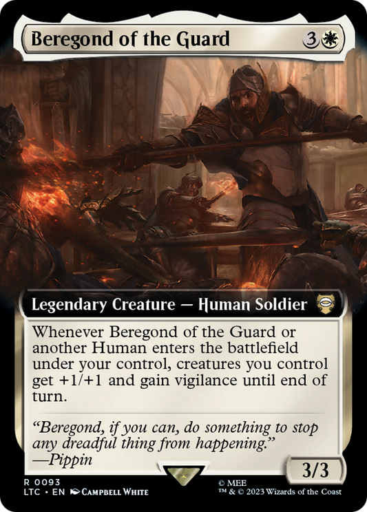 Beregond of the Guard (LTC-093) (Extended Art)