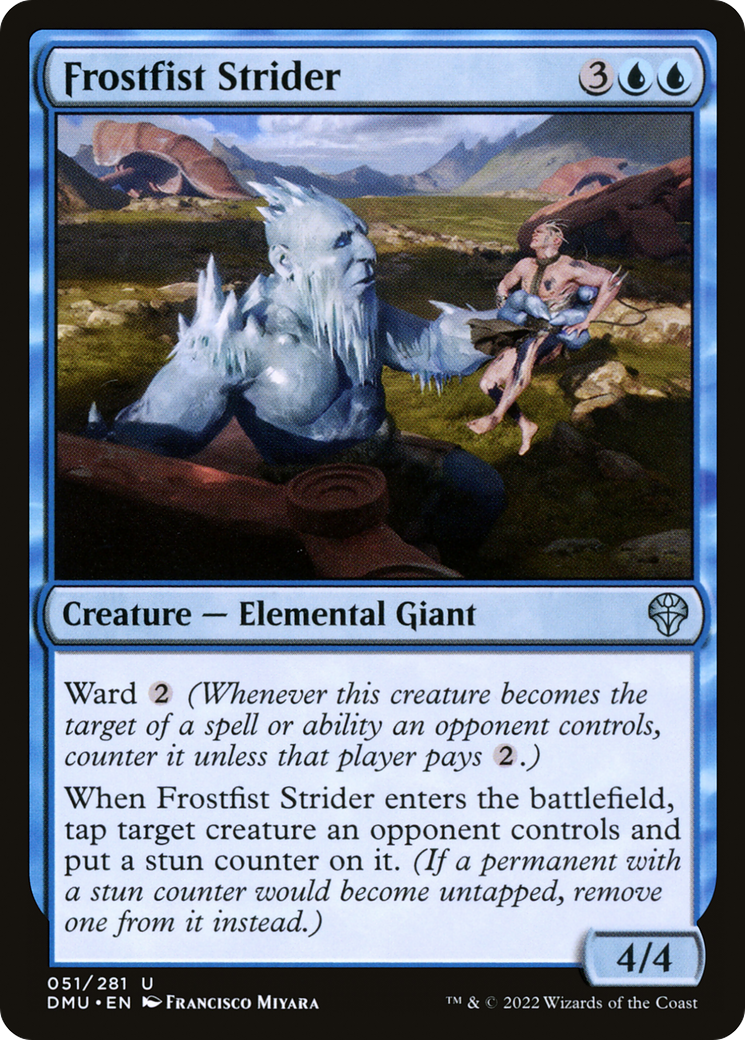 Frostfist Strider (DMU-051) (Foil)