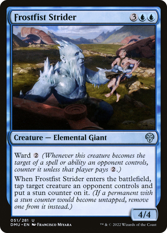 Frostfist Strider (DMU-051) (Foil)