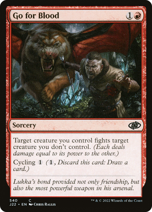Go for Blood (J22-540)