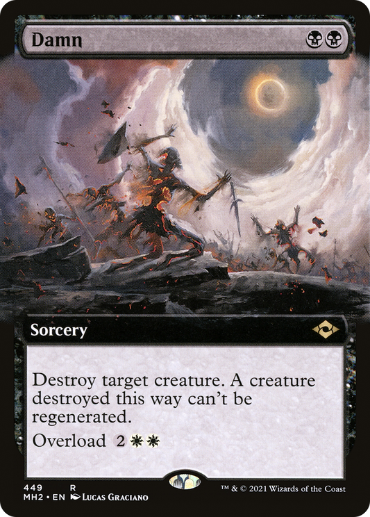 Damn (MH2-449) (Extended Art) (Foil)