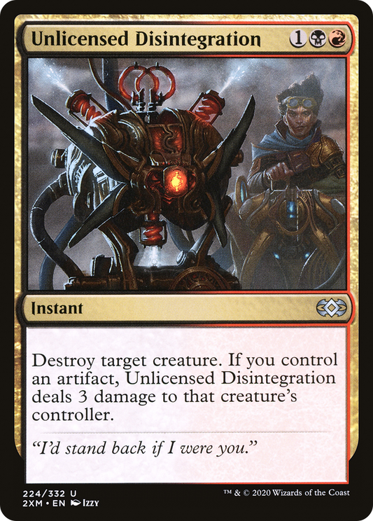 Unlicensed Disintegration (2XM-224)