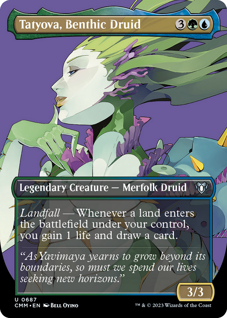 Tatyova, Benthic Druid (CMM-687) (Borderless)