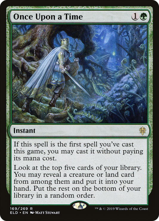 Once Upon a Time (ELD-169) (Foil)