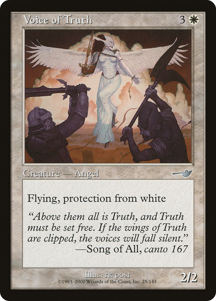Voice of Truth (NMS-025) (Foil)