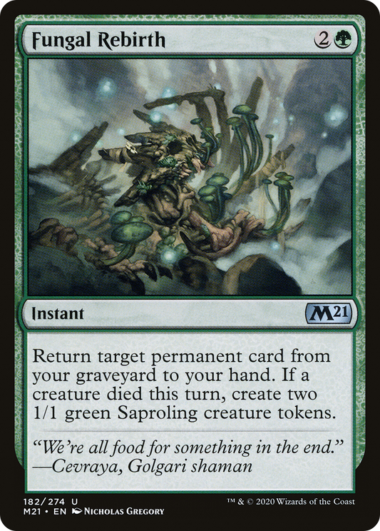 Fungal Rebirth (M21-182) (Foil)
