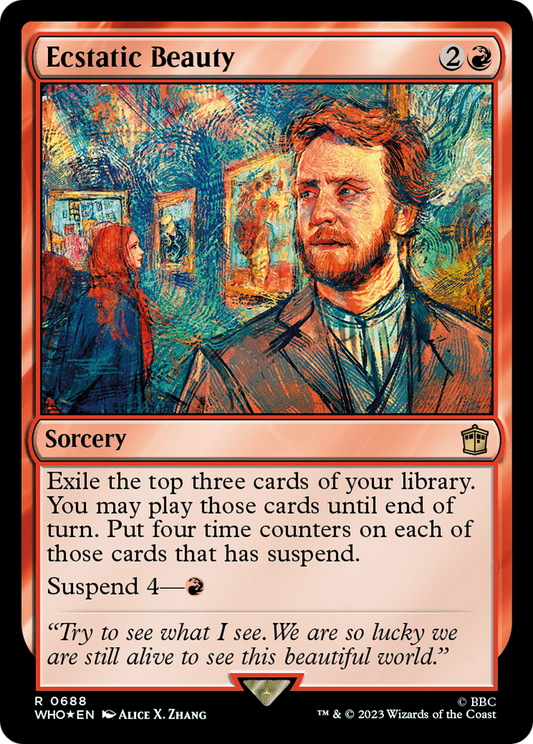 Ecstatic Beauty (WHO-688) (Surge) (Foil)