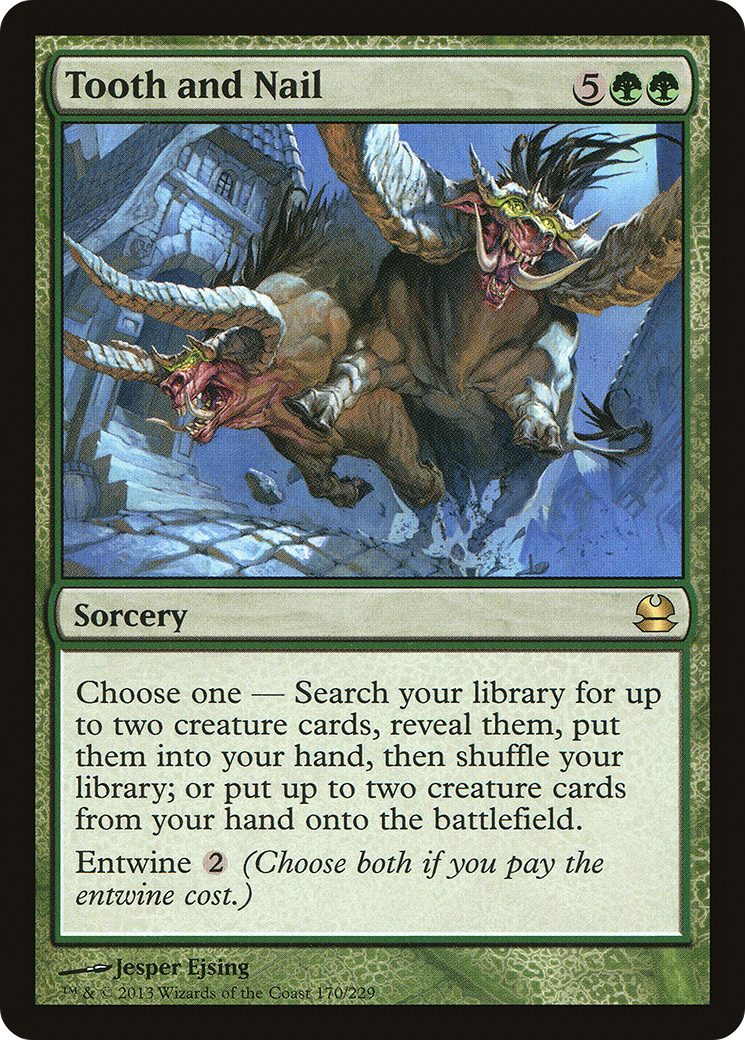 Tooth and Nail (MMA-170) (Foil)