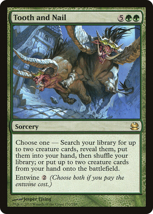 Tooth and Nail (MMA-170) (Foil)