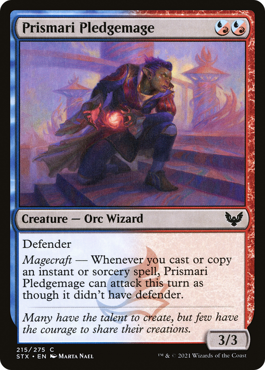 Prismari Pledgemage (STX-215) (Foil)