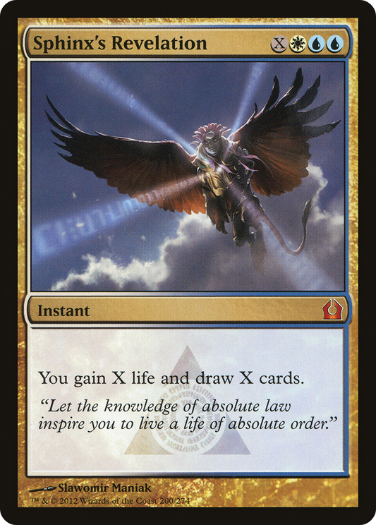 Sphinx's Revelation (RTR-200) (Foil)