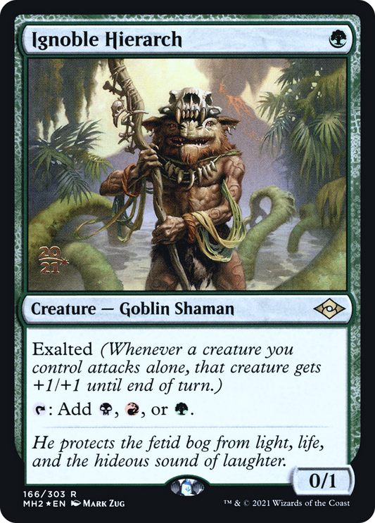 Ignoble Hierarch (PRE-166S) (Foil)