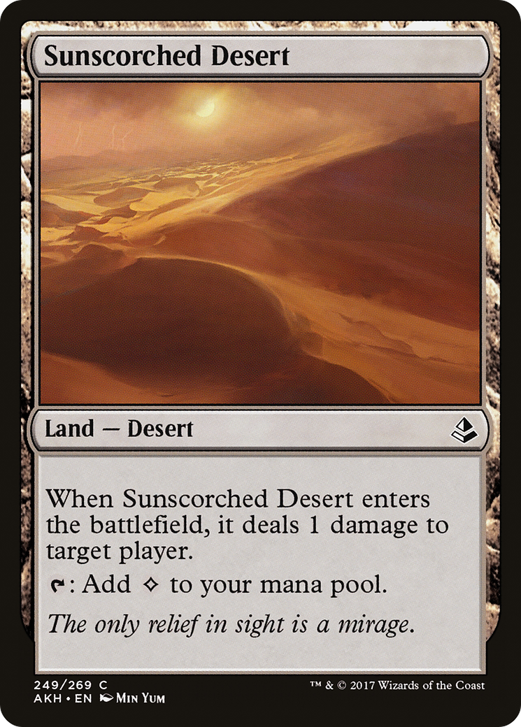 Sunscorched Desert (AKH-249) (Foil)