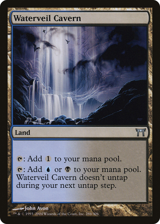 Waterveil Cavern (CHK-286) (Foil)