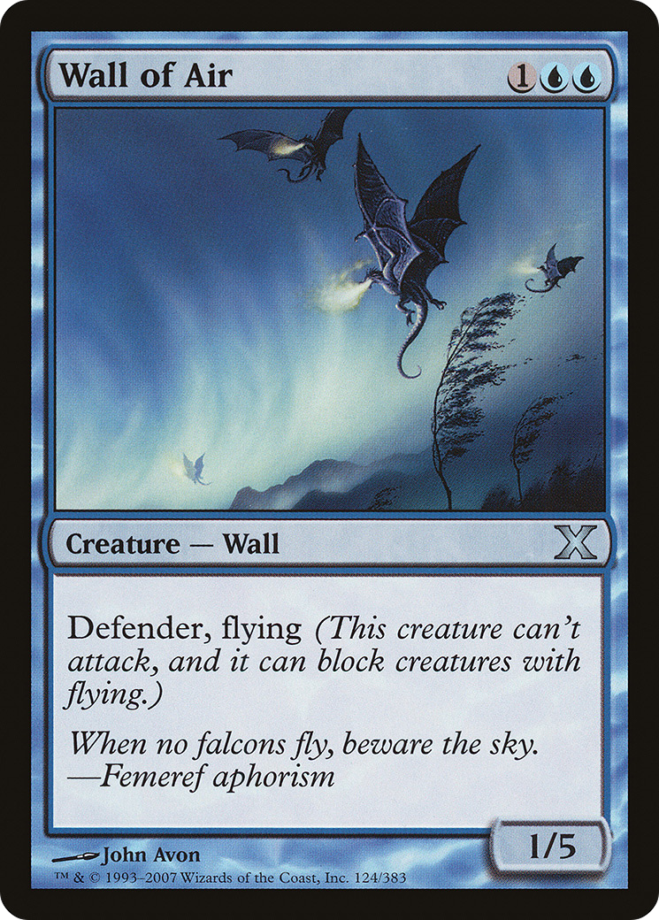 Wall of Air (10E-124)