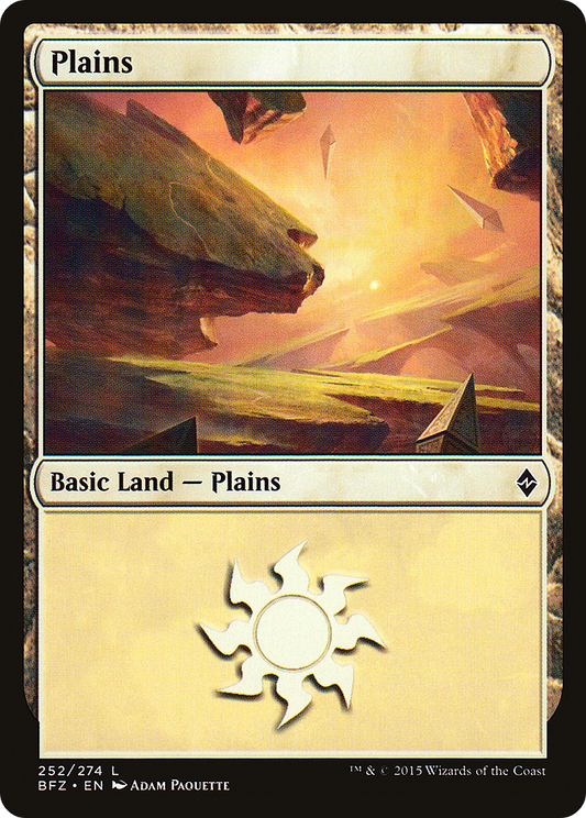 Plains (BFZ-252A)
